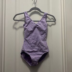 Light Purple Pinch Front Leotard